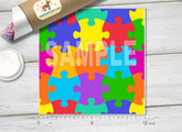 Autism puzzle Printed HTV-839