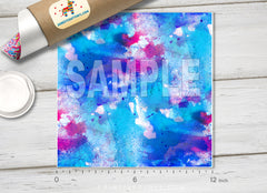 Abstract watercolor Patterned HTV 598