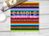 Serape Cactus Patterned HTV 1019