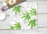 Marijuana Patterned HTV 1122