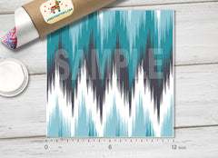 Ethnic and Tribal Chevron Patterned HTV 268