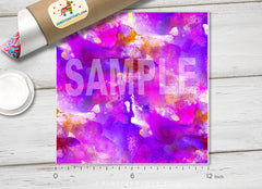 Purple watercolor Patterned HTV 673