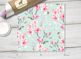 Floral Patterned Adhesive Vinyl 464