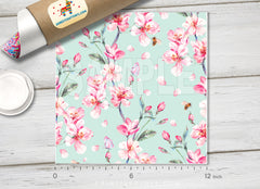 Floral Patterned Adhesive Vinyl 464
