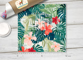 Tropical Plants Patterned Adhesive Vinyl 082
