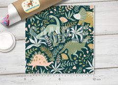Dinosaurs Patterned HTV 999