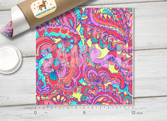 Lilly P Inspried Orient Paisely Patterned HTV-L013