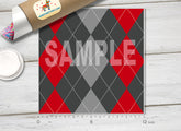 Argyle Patterned Adhesive Vinyl 167