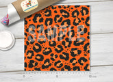 Halloween Leopard Patterned HTV 1055