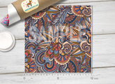 Paisley Patterned Adhesive Vinyl 015