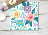Spring Flowers Patterned HTV 991