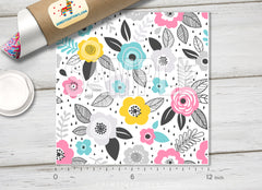 Small Flower Patterned HTV 1126