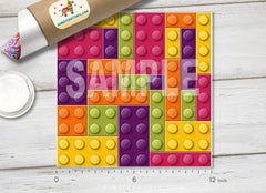 Block Toy Puzzle Toy Patterned HTV 375