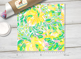 Lilly P Inspired Summer Floral Pattern Printed HTV-L020