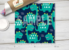 Dinosaur Patterned HTV 1127 - Donkey Craft Vinyl