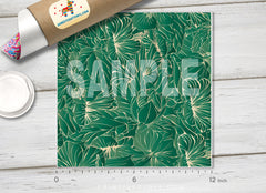 Hawaiian Hibiscus Patterned HTV 992