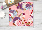 Flower Patterned Adhesive Vinyl 422