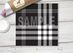 Plaid Patterned Adhesive Vinyl 474