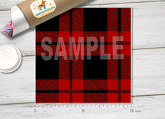 Buffalo Plaid Patterned Adhesive Vinyl 041