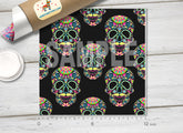 Halloween Sugar Skull Craft Patterned HTV H011