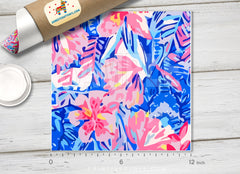 Wide Beach Patterned HTV L098