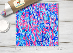 Lilly inspired Shake it up Patterned HTV L068