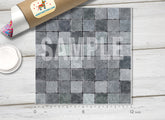 Grey Block Patterned HTV 168