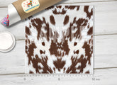 Animal Print Cowhide Printed HTV- 1187