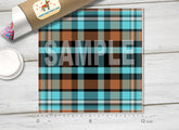 Tartan Plaid Patterned HTV 457