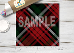 Tartan Plaid Patterned HTV 459