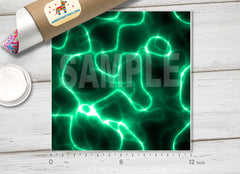 Electricity Lightning Patterned Adhesive Vinyl 413