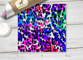 Colorful Leopard Patterned HTV 403