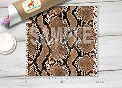 Snake skin Pattern Printed Vinyl/ Indoor / Outdoor/ Heat Transfer Vinyl-764 - Printive Vinyl | Patterned Vinyl