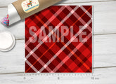 Tartan Plaid Patterned Adhesive Vinyl 462