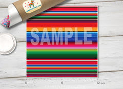 Serape Blanket Adhesive Patterned HTV 633