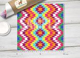 Western Aztec Navajo Patterned HTV 1385