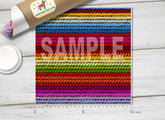 Serape blanket Adhesive Patterned HTV 664