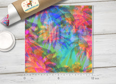 Tropical palm Trees Patterned HTV 508