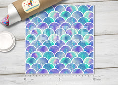 Mermaid Scales Patterned HTV 581