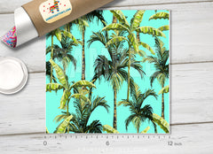 Banana Palm Tree Patterned HTV 401