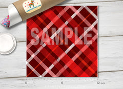 Tartan plaid Printed Vinyl/ Indoor Vinyl/ Outdoor Vinyl/ Heat Transfer Vinyl-462 - Printive Vinyl | Patterned Vinyl