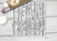 Birch Tree Patterned HTV 1420