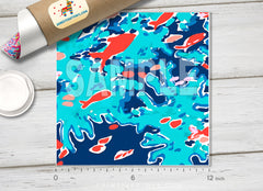 Lilly P Inspir Reef Patterned HTV L094