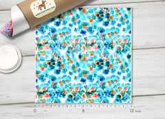Flower Patterned Adhesive Vinyl 339