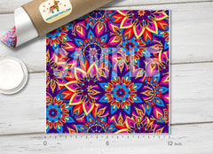 Ornate Floral Patterned HTV 295