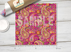 Paisley Patterned Adhesive Vinyl 298