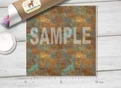 Vintage Bronze Patterned Adhesive Vinyl 135