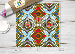 Ethnic Geometric Patterned HTV 236