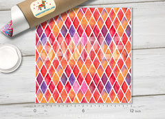 Watercolor Check Patterned HTV 247