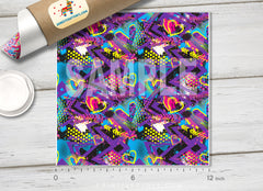 Abstract Grunge Patterned HTV 731